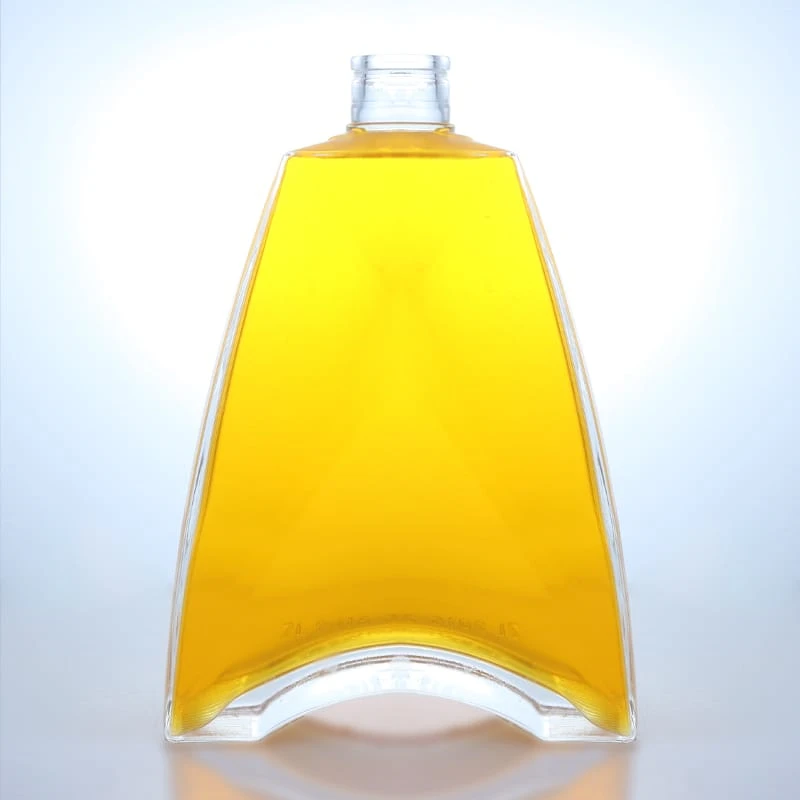 036 - Unique Design 750ml Glass Bottle For Wholesale