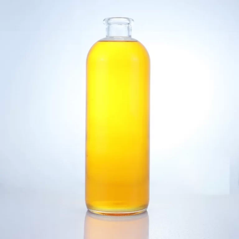 029 - Best Selling Cylinder Glass Bottle 75cl With Cork