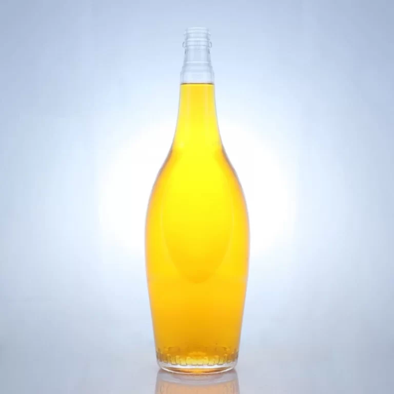 031 - Best Selling Cylinder Glass Bottle 100cl With Cork