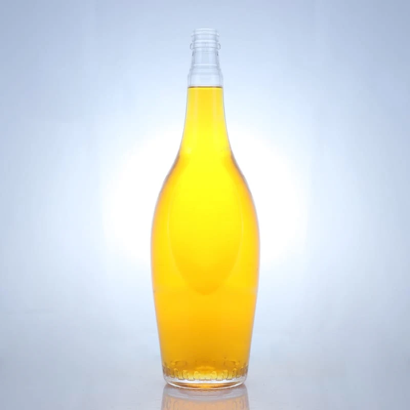 031 - Best Selling Cylinder Glass Bottle 100cl With Cork