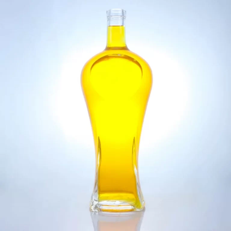 054 - Thick Bottom Custom Design Glass Bottle For Tequila