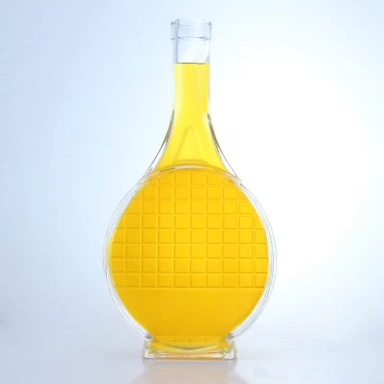 204 - Customized Racket Shaped 750ml Glass Bottle