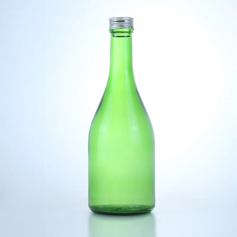 238 - Hot Sale 500ml Emerald Green Color Glass Bottle With Cap