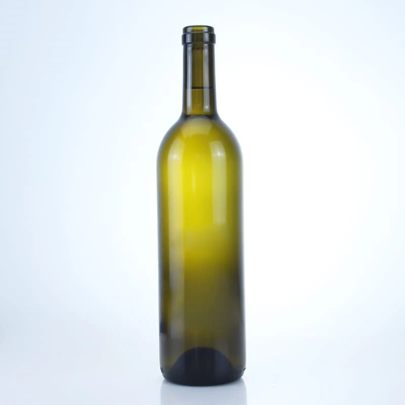 265 - Classic 750ml Dark Green Wine Bottle For Wholesale