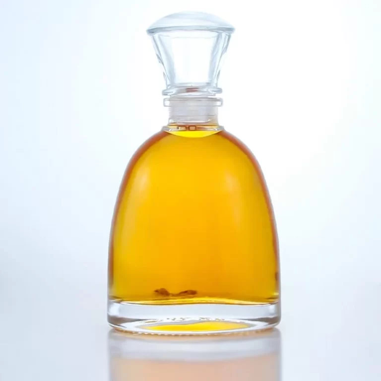 310 - High Quality Bubble Glass Bottle 500ml For Wholesale