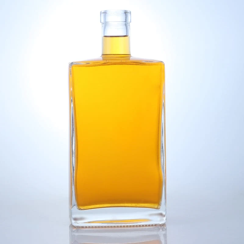 328-Factory Wholesale Whiskey Glass Bottle with cork