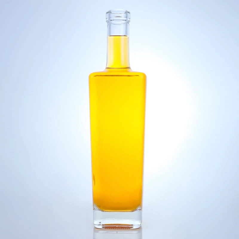 338- The factory produces 750 ml square glass bottles with cork