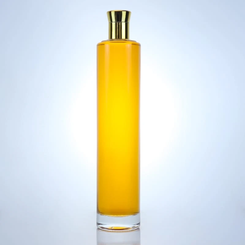 371- 750ml Factory wholesale whiskey glass bottle