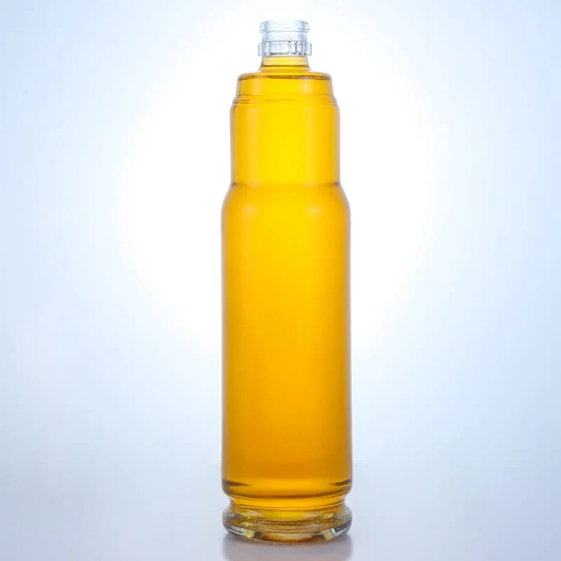 374- 750ml Factory wholesale special bottle type vodka glass bottle