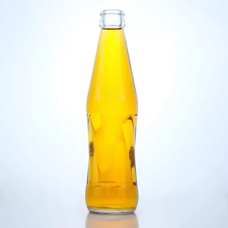 321 - Unique 500ml Soft Drink Glass Bottle