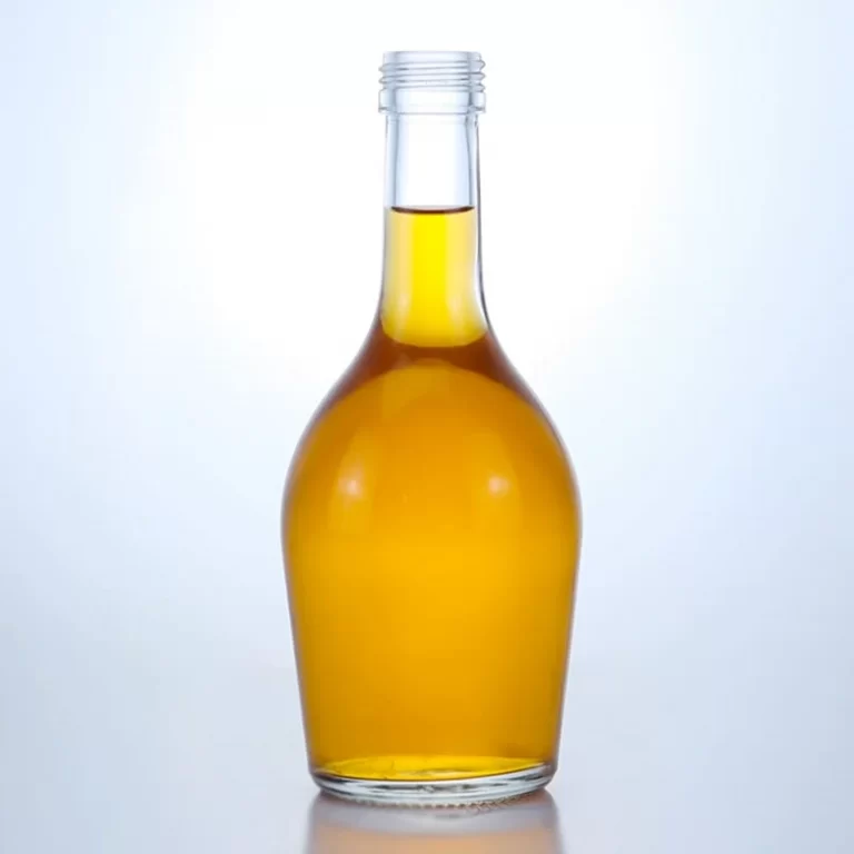 401-750ml factory producing round vodka glass bottles