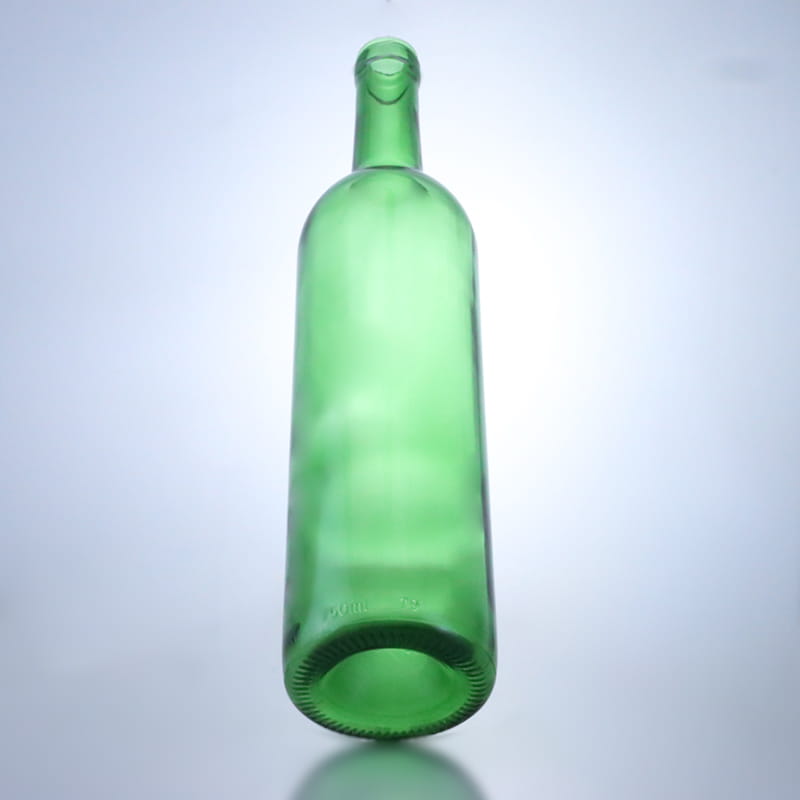 514-750ML Green Wine Glass Bottle