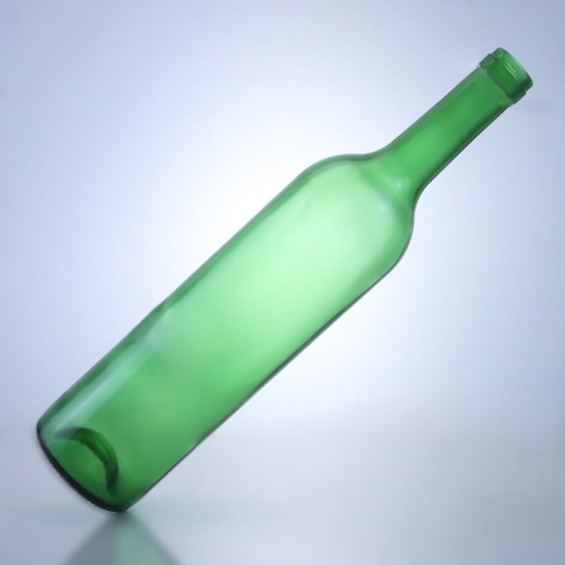 514-750ML Green Wine Glass Bottle