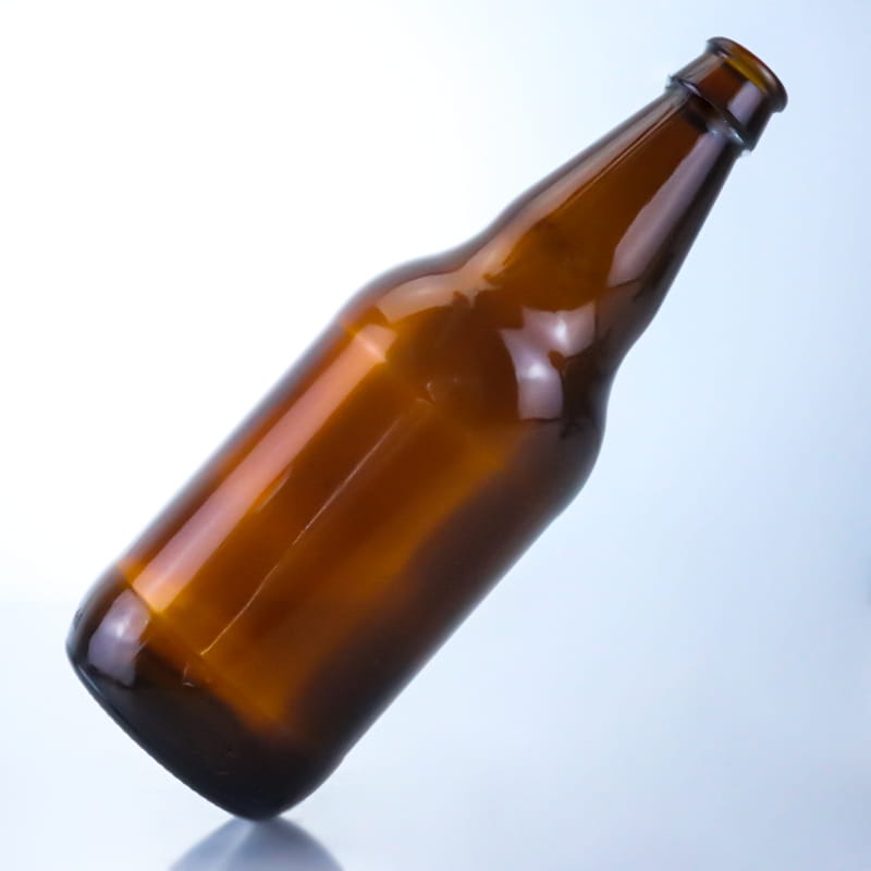 505-450ML Brown Medium Beer Glass Bottle