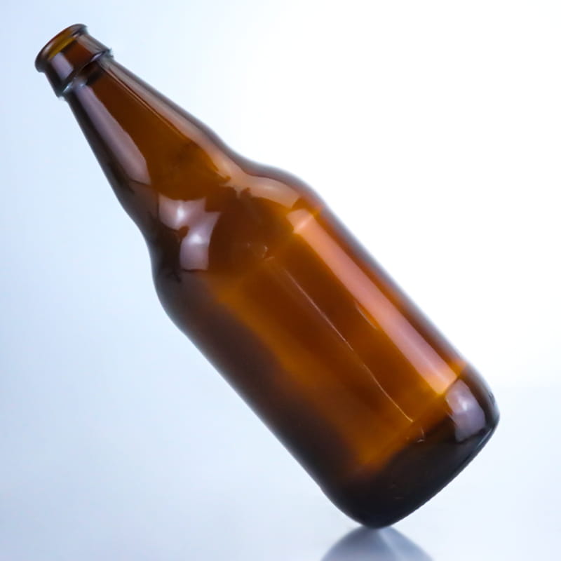 505-450ML Brown Medium Beer Glass Bottle