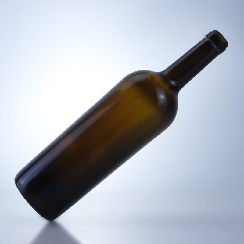 519-750ML Brown Wine Glass Bottle