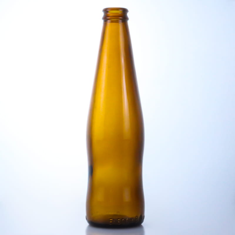 507-300ML Brown Small Beer Glass Bottle