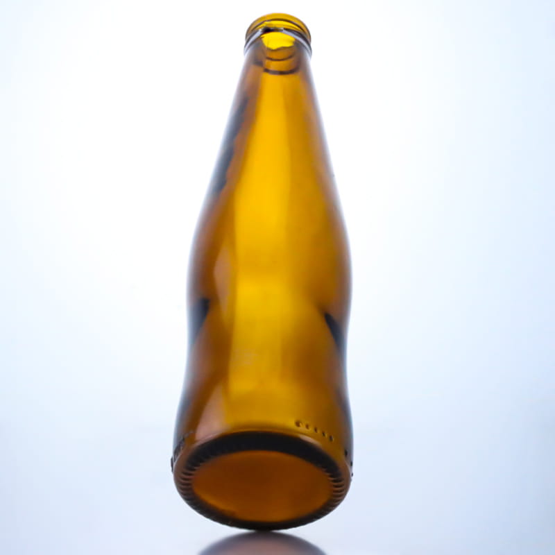 507-300ML Brown Small Beer Glass Bottle