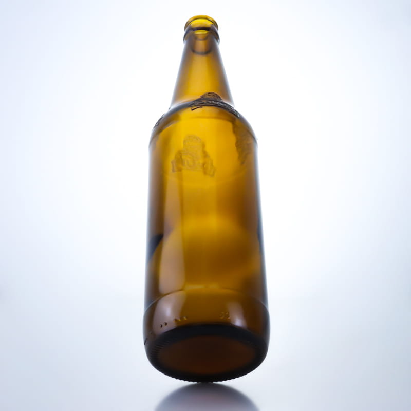 502-600ML Amber Beer Glass Bottle