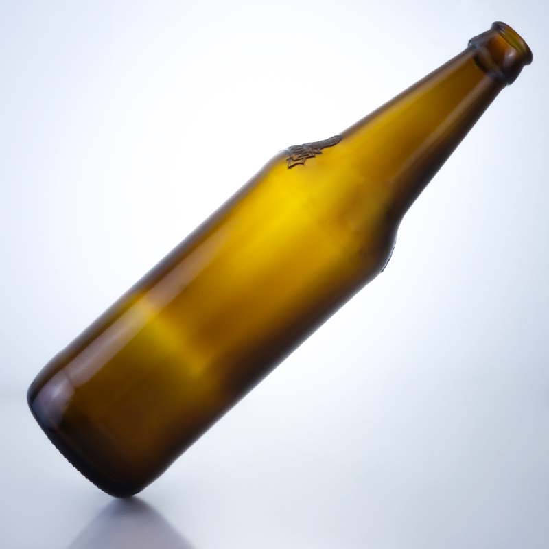 502-600ML Amber Beer Glass Bottle