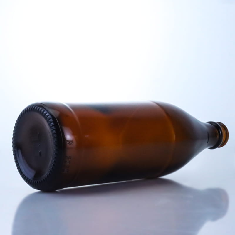 504-500ML Brown Medium Beer Glass Bottle