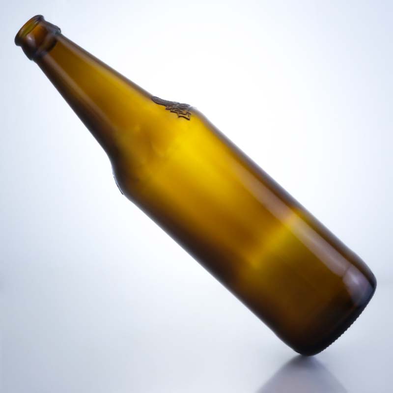 502-600ML Amber Beer Glass Bottle