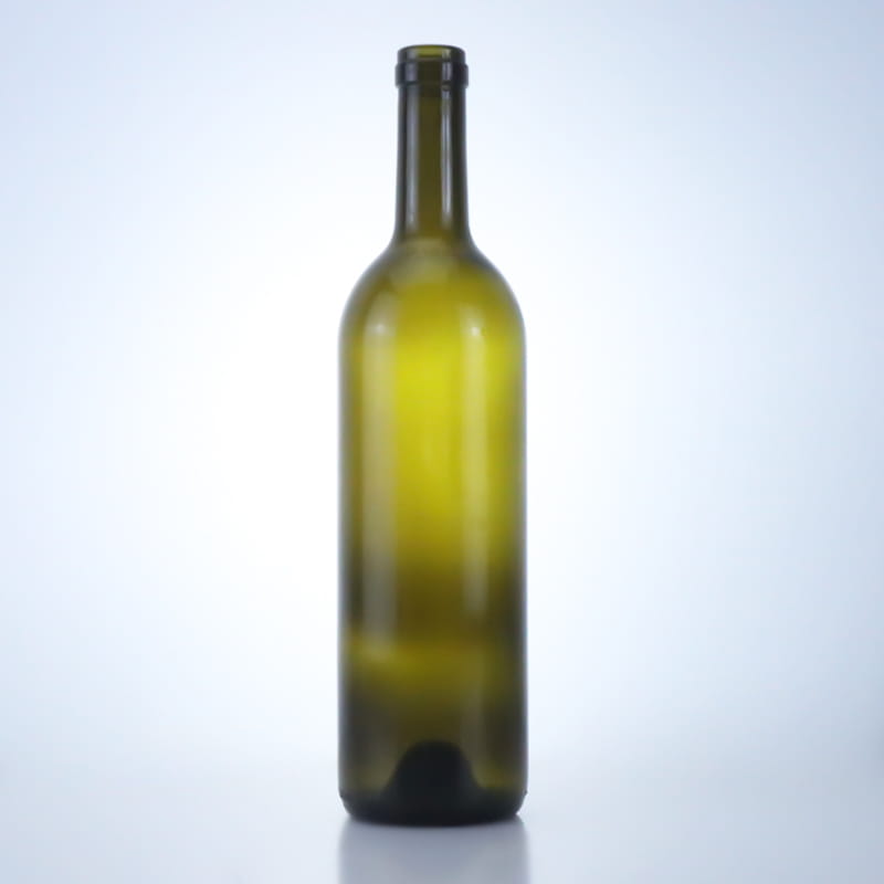 513-750ML Brown Wine Glass Bottle