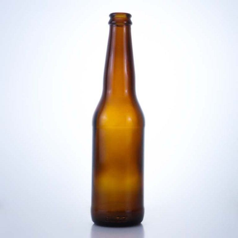 503-300ML Amber Small Beer Glass Bottle