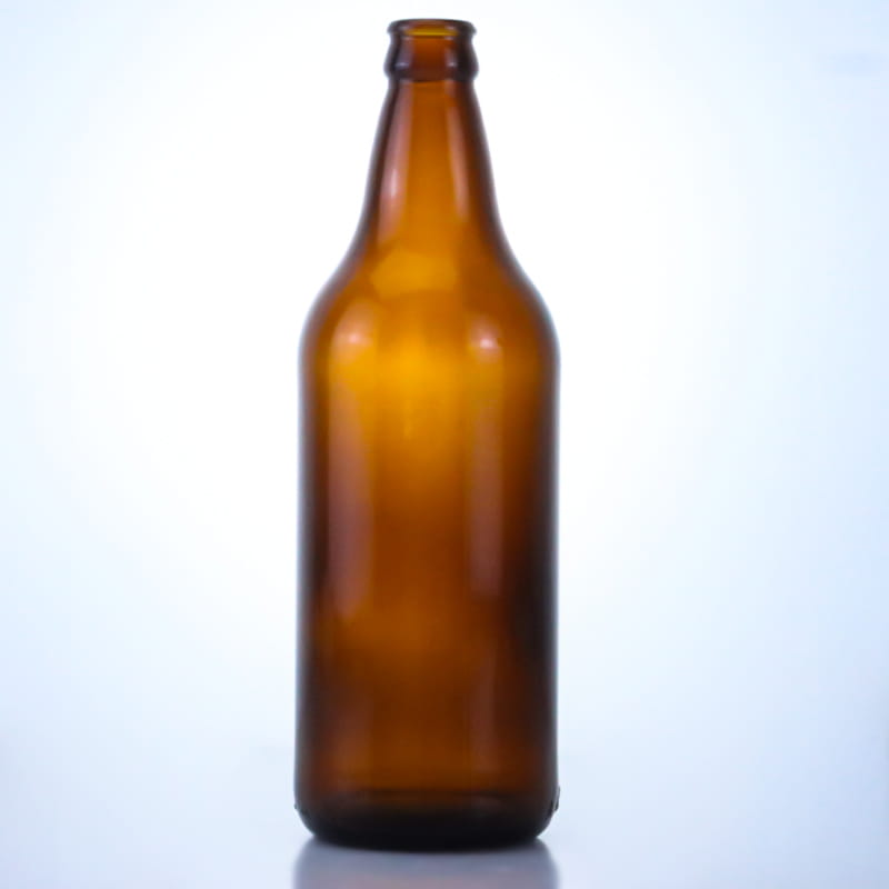 509-600ML Brown Beer Glass Bottle