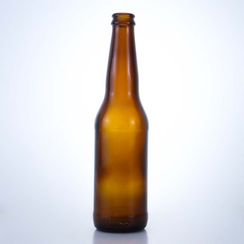 503-300ML Amber Small Beer Glass Bottle