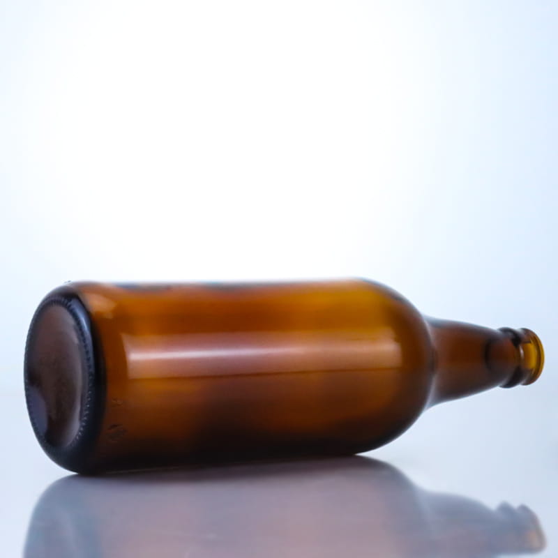 509-600ML Brown Beer Glass Bottle