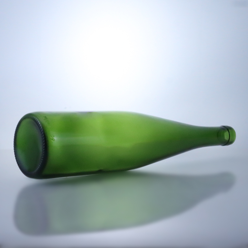 518-750ML Green Wine Glass Bottle