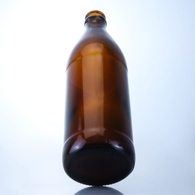 504-500ML Brown Medium Beer Glass Bottle