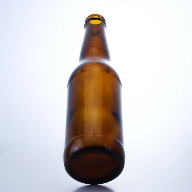 503-300ML Amber Small Beer Glass Bottle