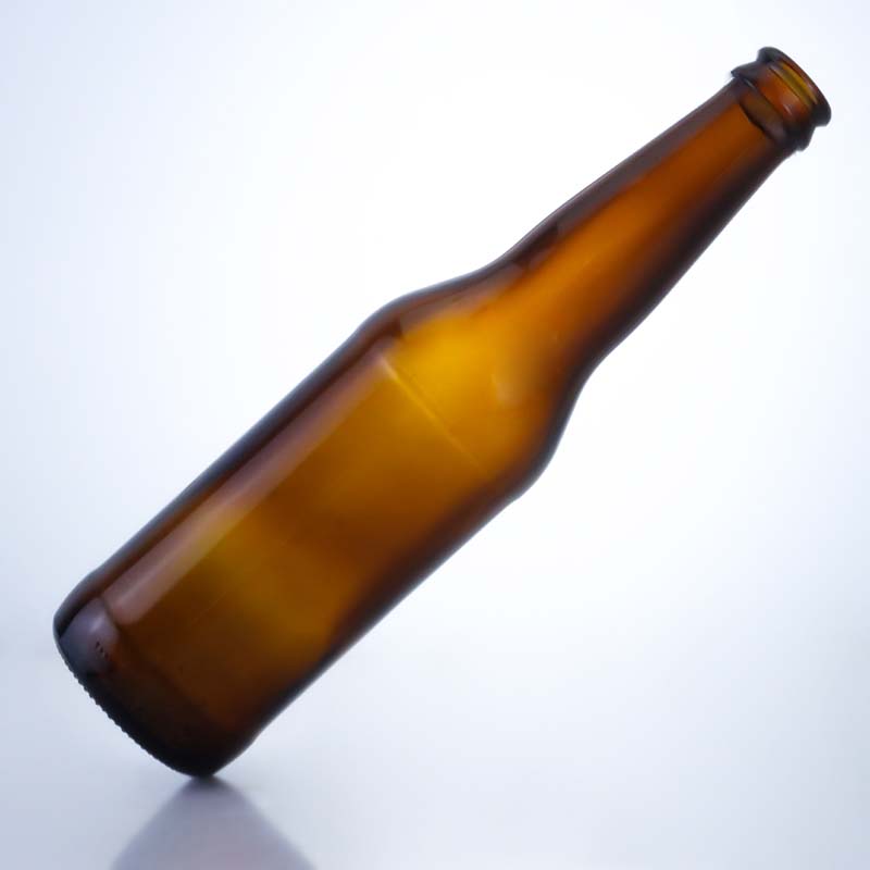 503-300ML Amber Small Beer Glass Bottle