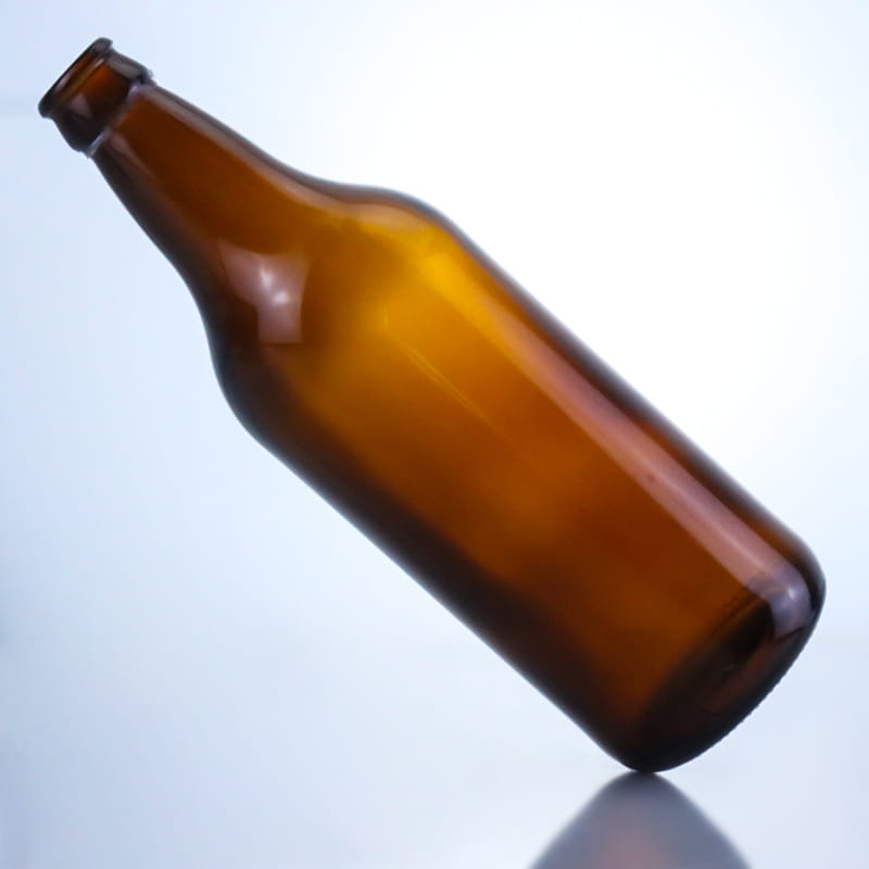 509-600ML Brown Beer Glass Bottle