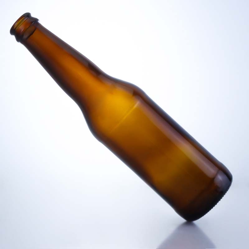 503-300ML Amber Small Beer Glass Bottle