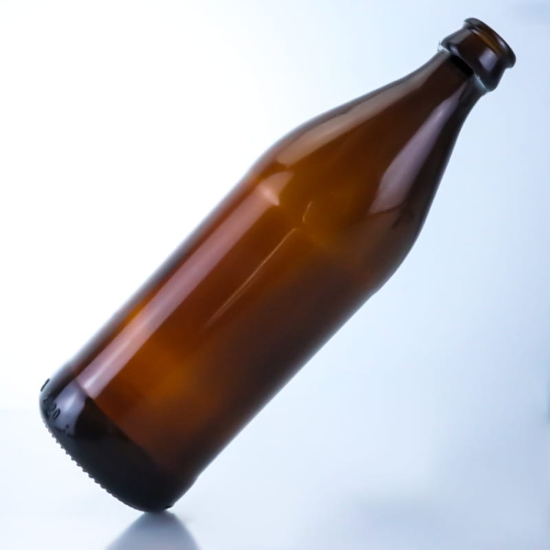 504-500ML Brown Medium Beer Glass Bottle