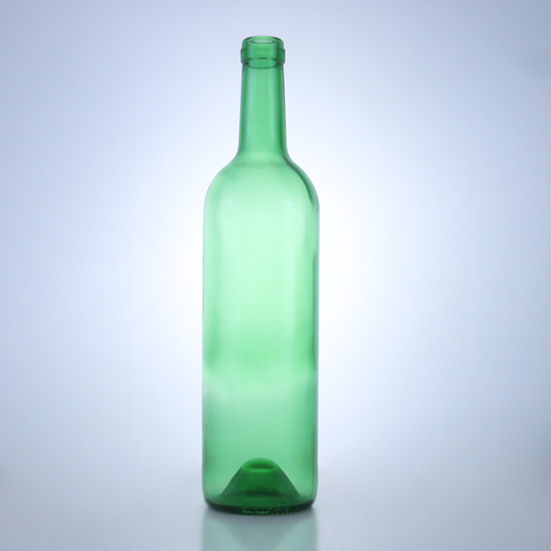 517-750ML Green Wine Glass Bottle