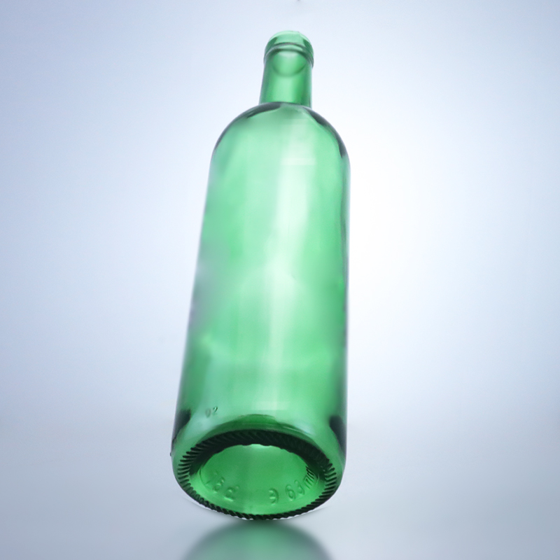 517-750ML Green Wine Glass Bottle