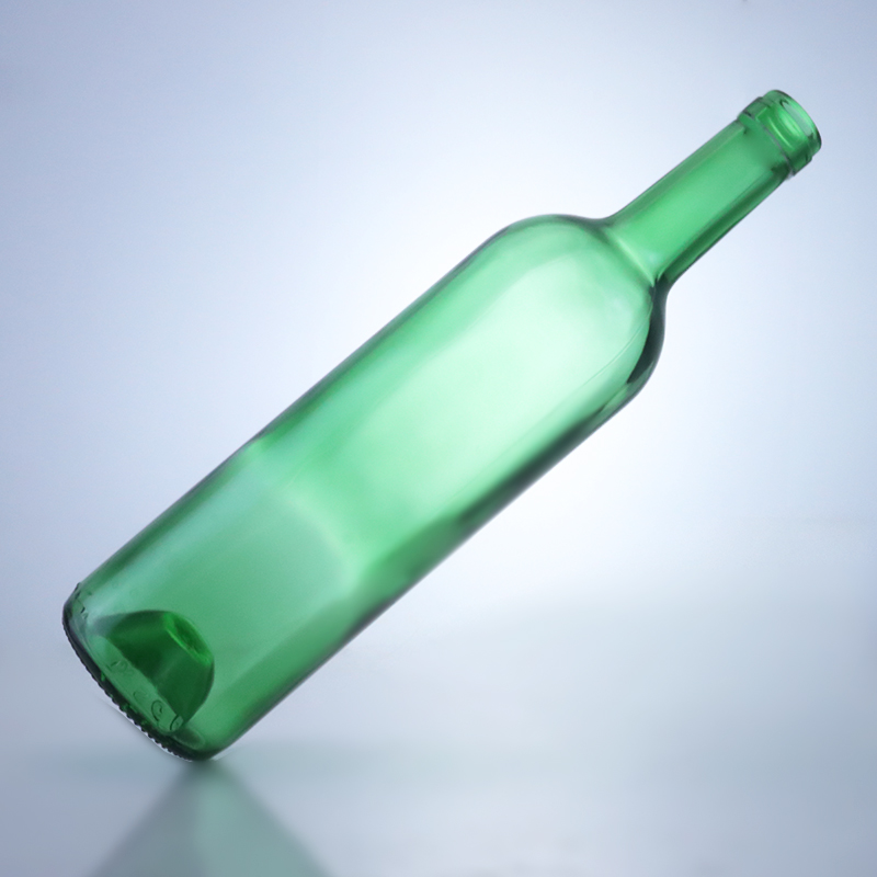 517-750ML Green Wine Glass Bottle