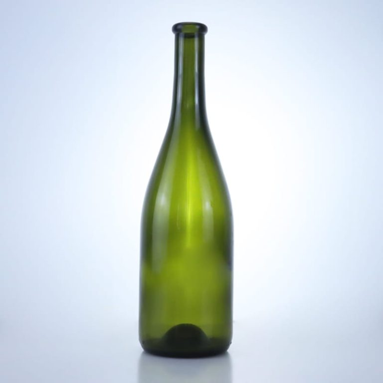 516-750ML Green Wine Glass Bottle