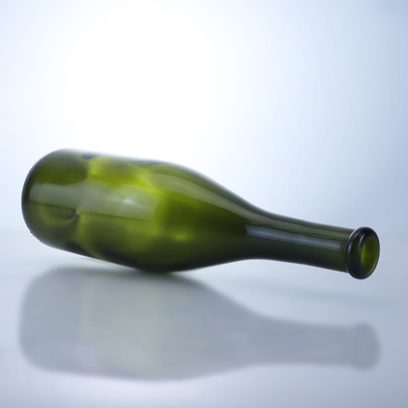 516-750ML Green Wine Glass Bottle