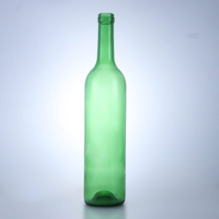 514-750ML Green Wine Glass Bottle