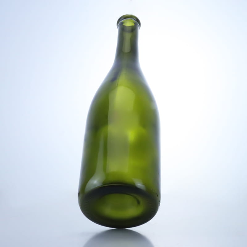 516-750ML Green Wine Glass Bottle