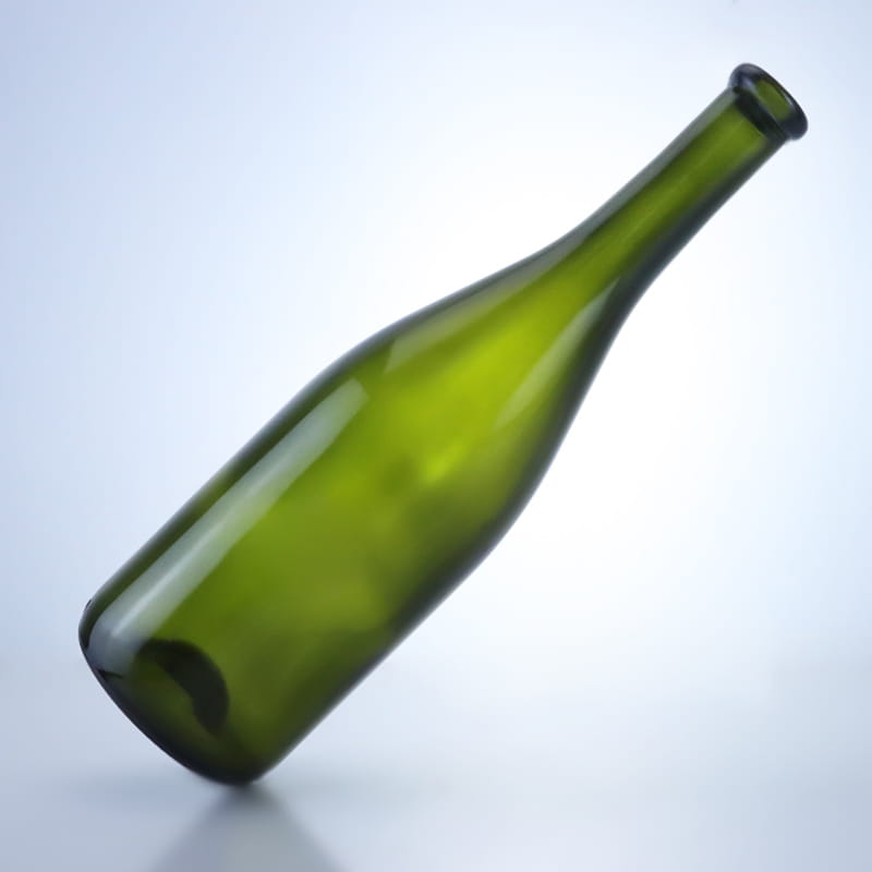 516-750ML Green Wine Glass Bottle