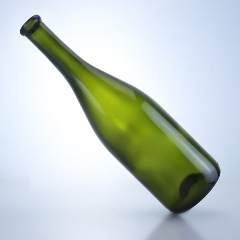 516-750ML Green Wine Glass Bottle