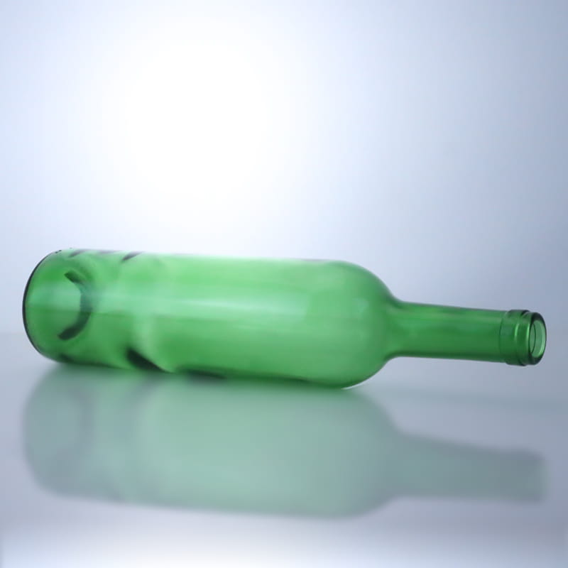 514-750ML Green Wine Glass Bottle